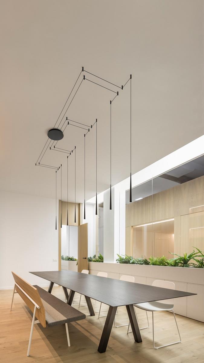 HOLLY FANCY SHAPE LED adjustable aluminium pendant lamp