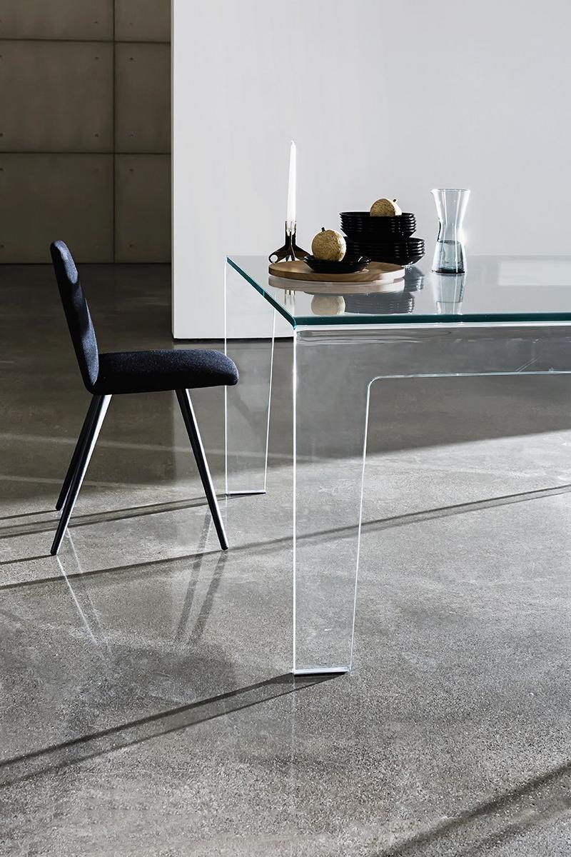 FROG Square glass table