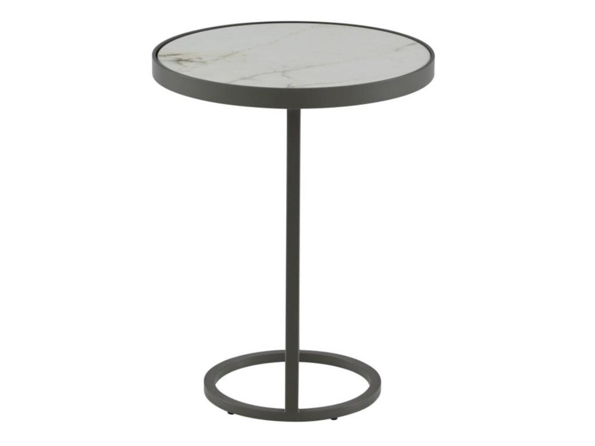 CIRCLES Round steel garden side table