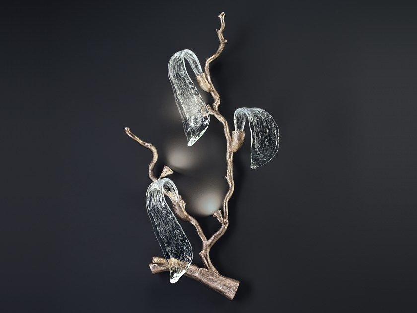 ICARUS AP1497/6 LED handmade bronze wall lamp