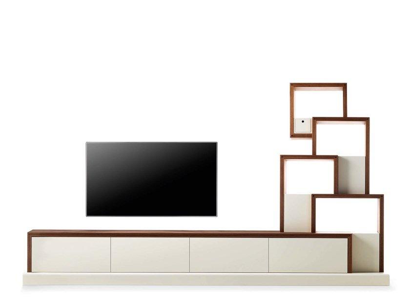 MY CAT Modular TV cabinet with shelves