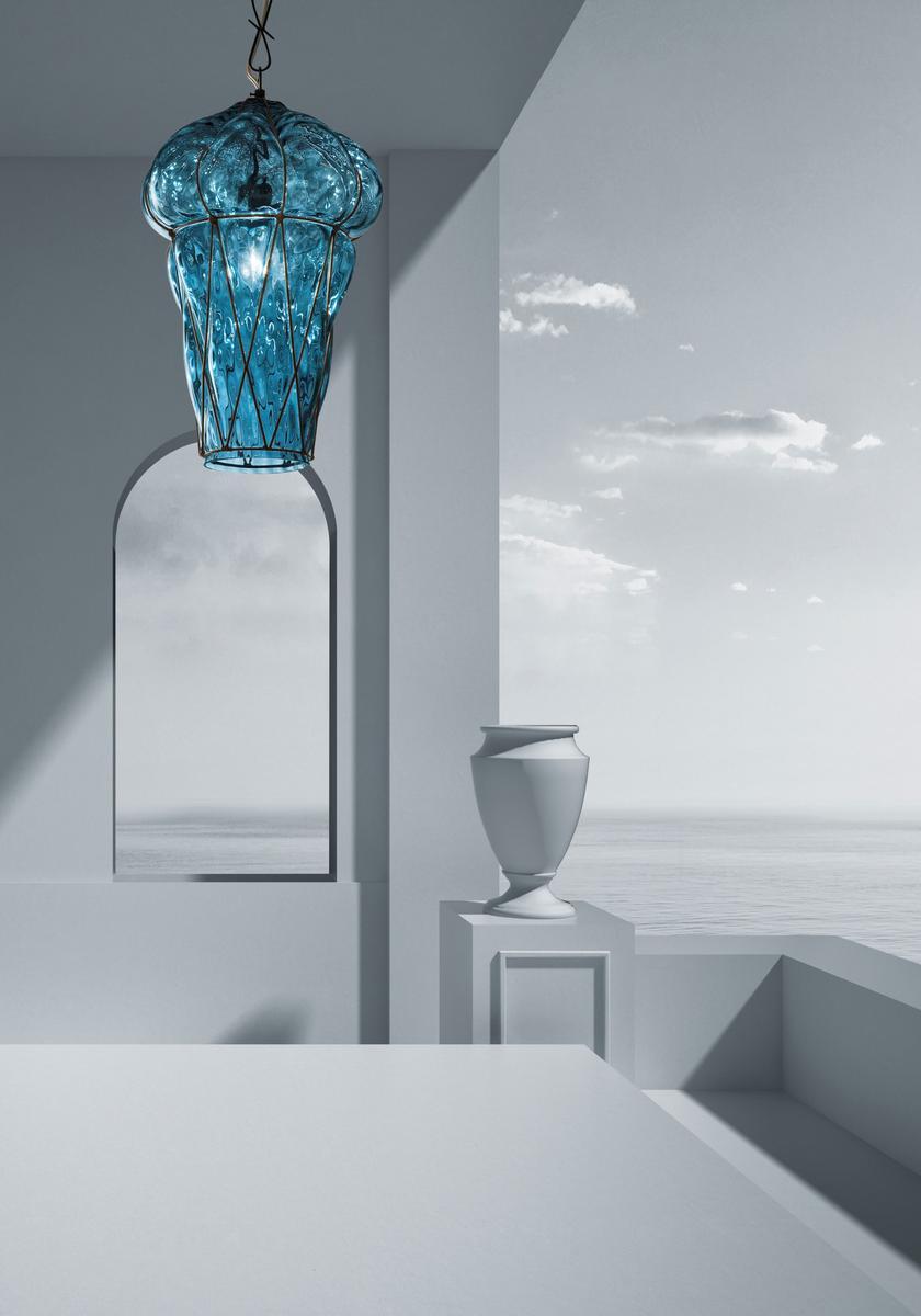 TIEPOLO Glass pendant lamp