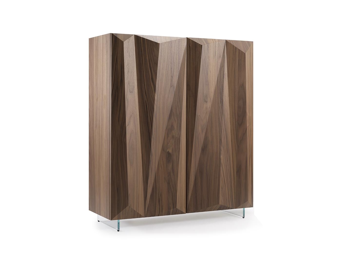 QUARTZ Wooden highboard