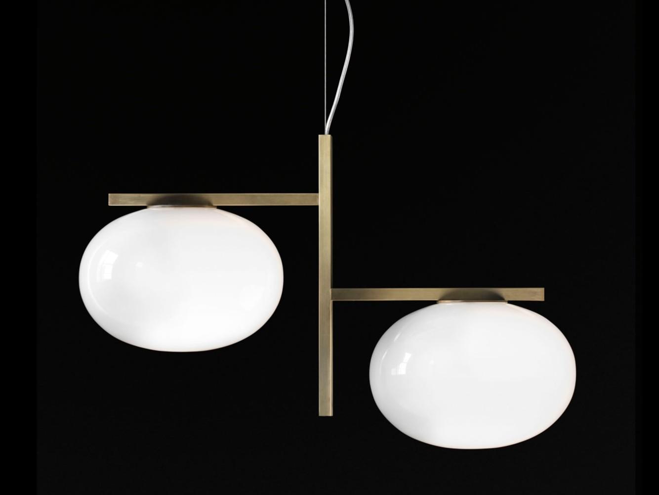 ALBA 468 Opal glass pendant lamp