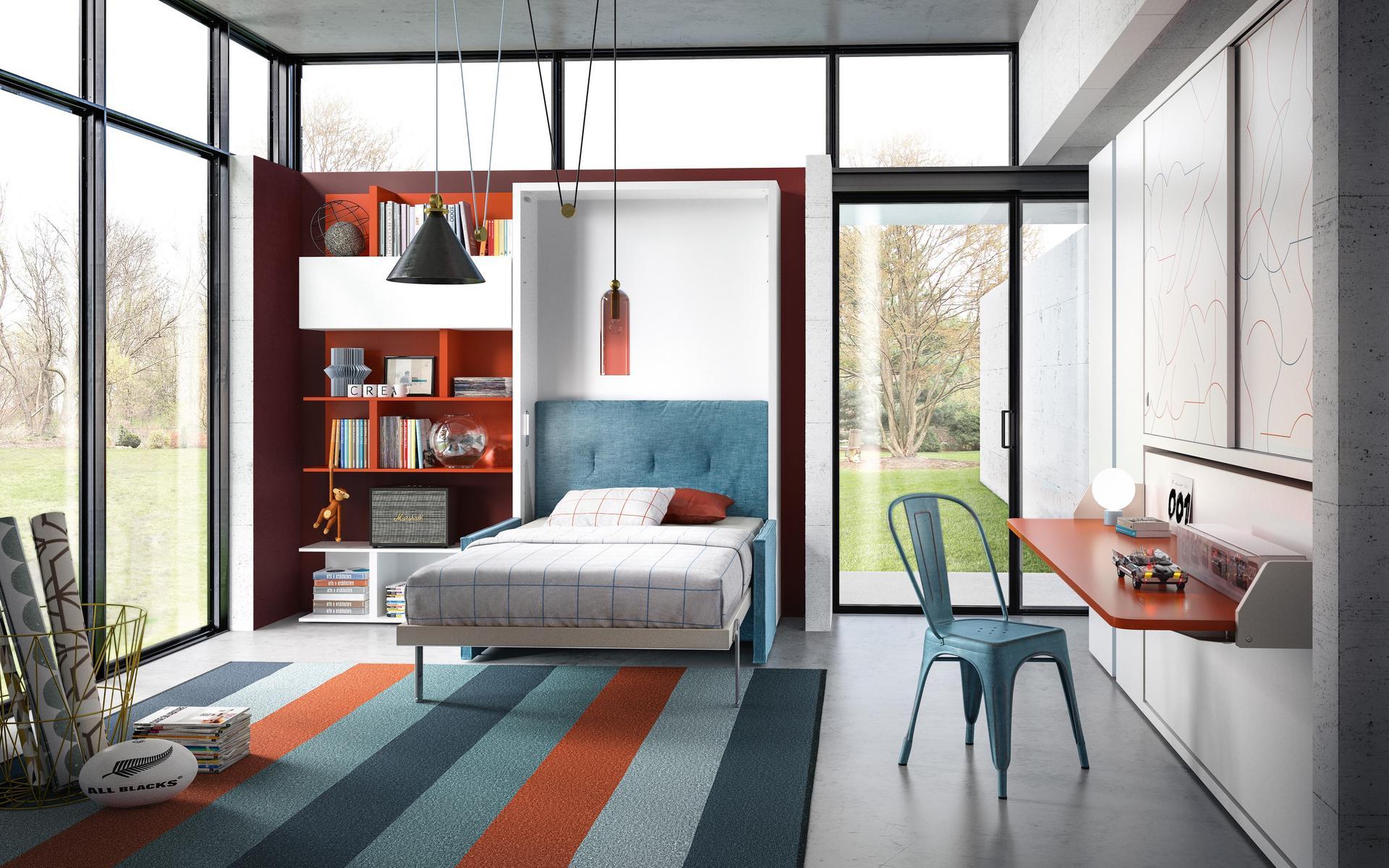 ALTEA 120 SOFA Convertible 2 seater fabric sofa