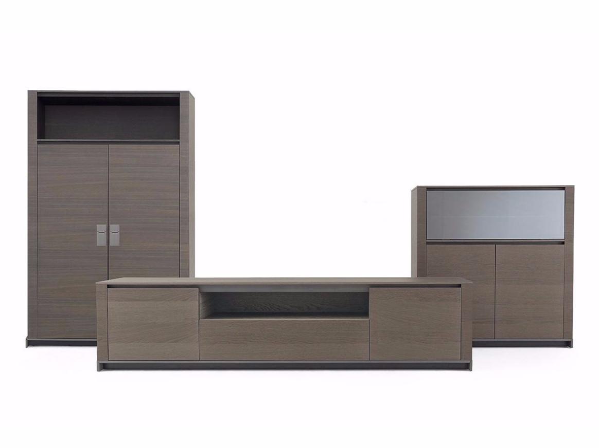 FEBE Wood veneer sideboard with drawers