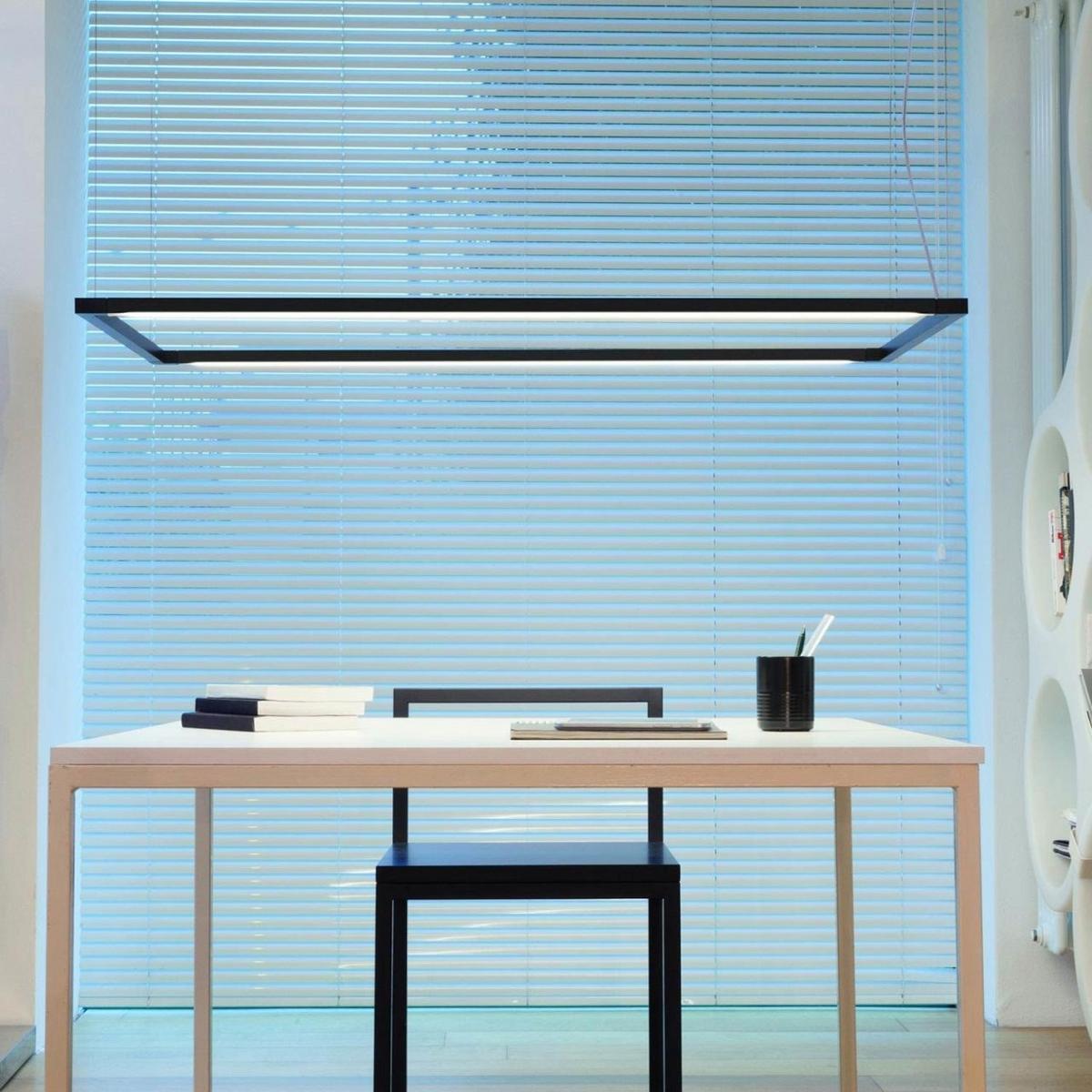 SPIGOLO HORIZONTAL LED swivel extruded aluminium pendant lamp