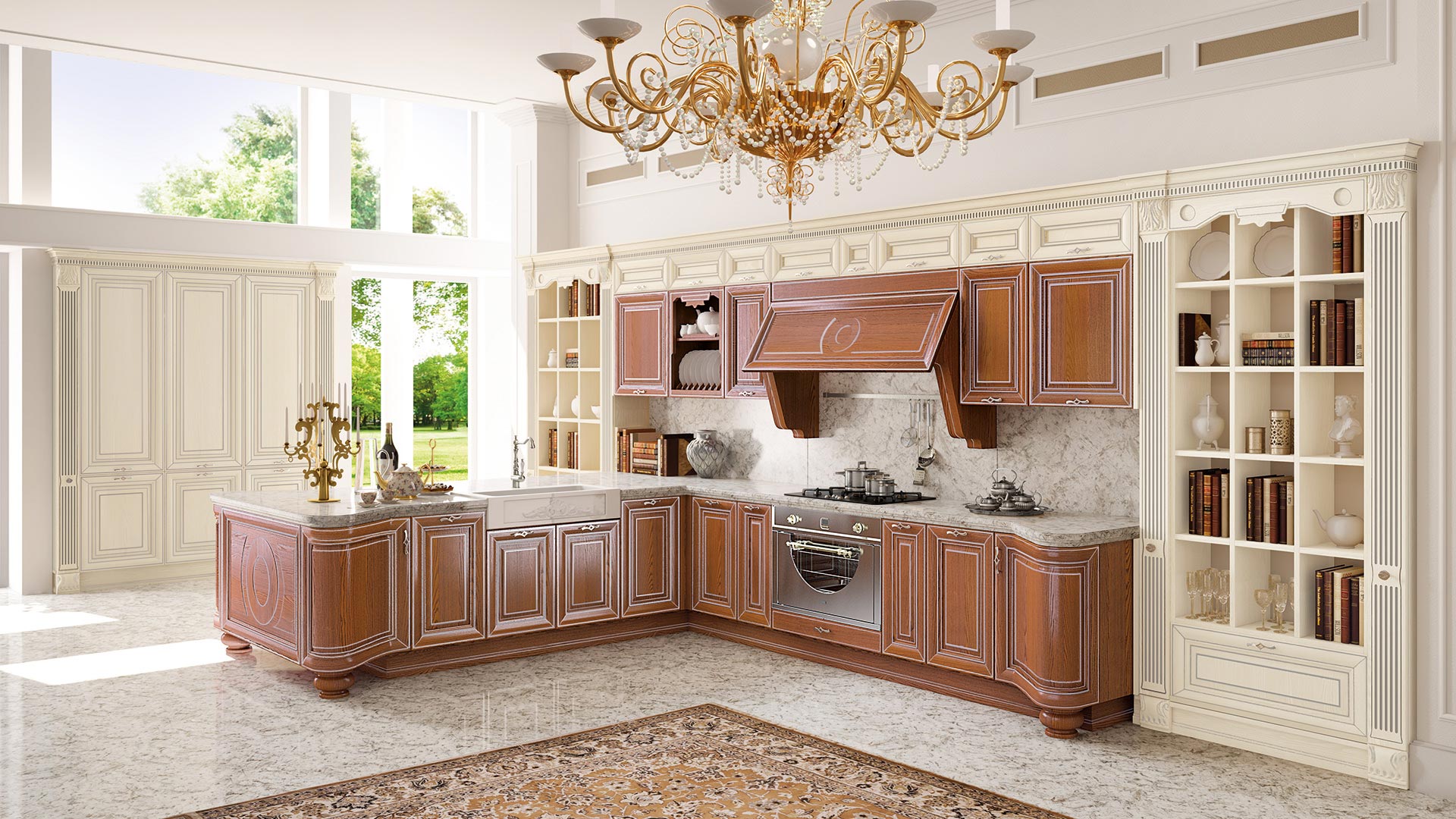 PANTHEON Wood kitchen