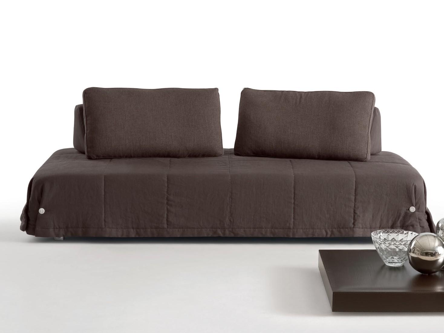 GHOST Fabric sofa bed with removable cover