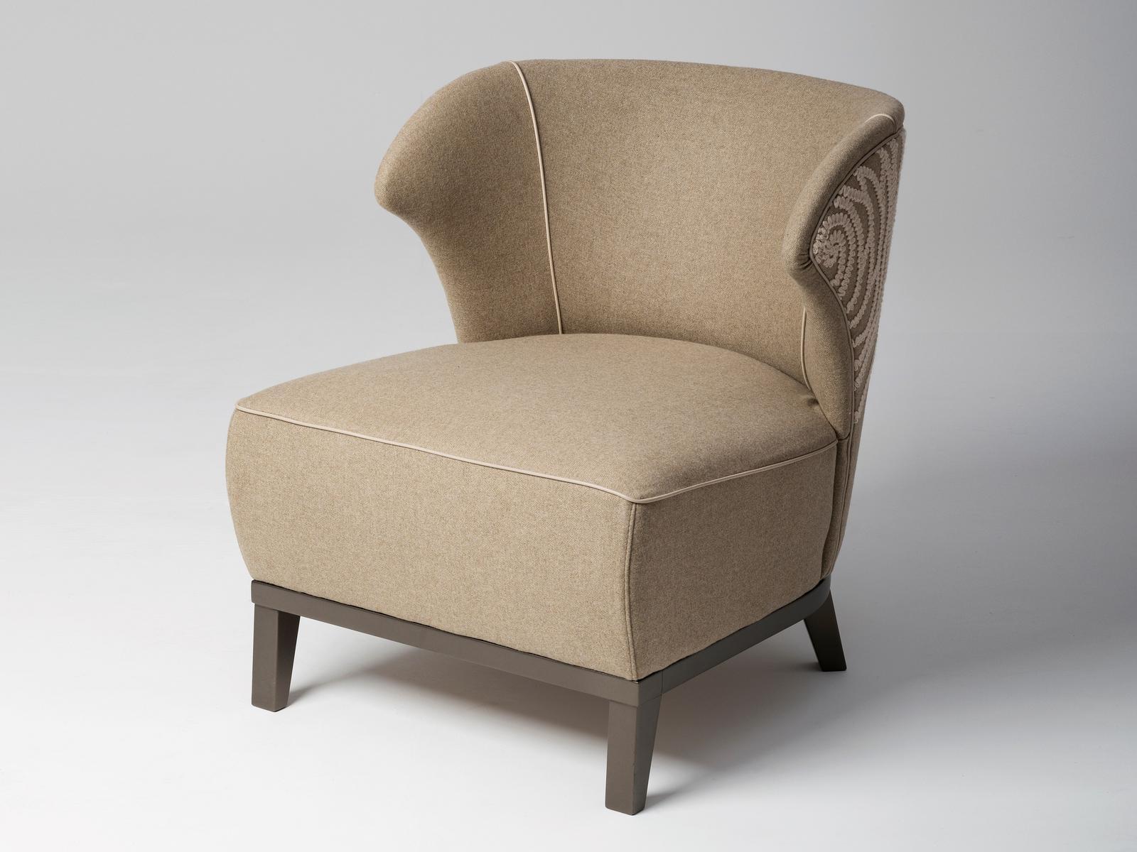 LA PARIGINA Wool easy chair
