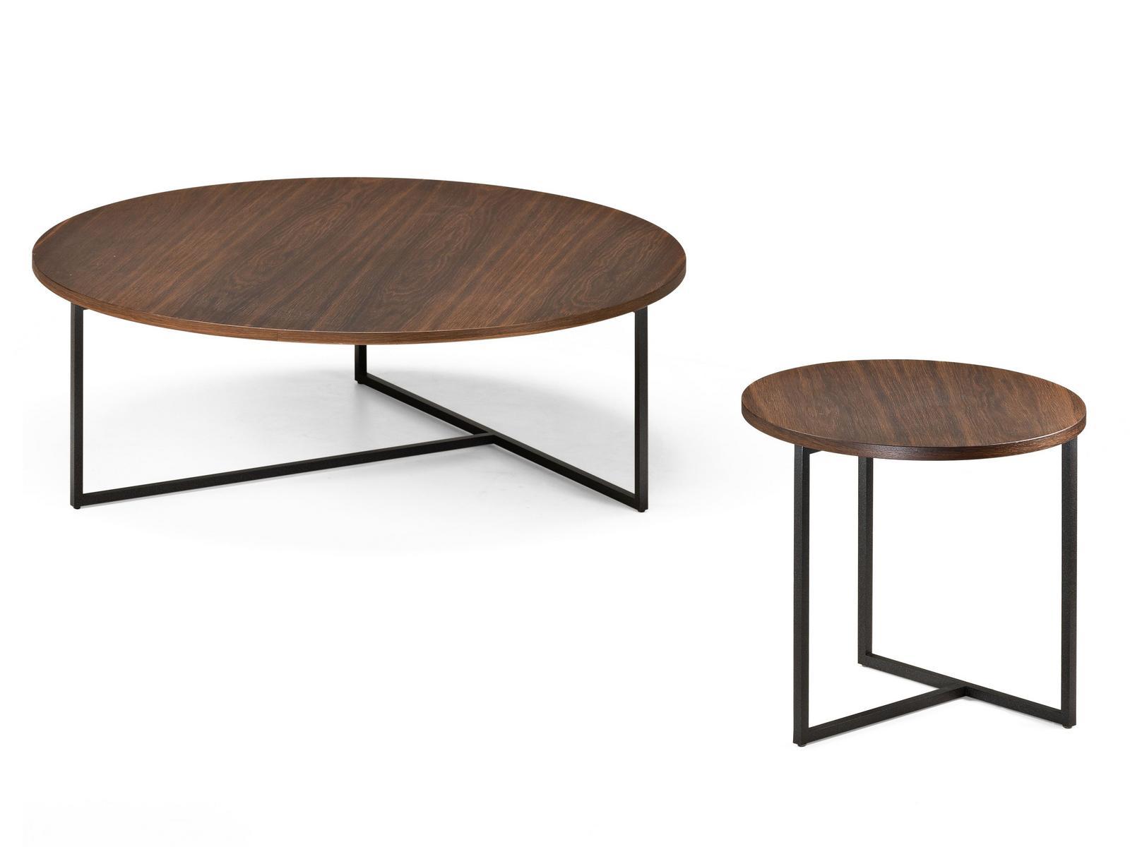 ARMONIA Round Sucupira coffee table