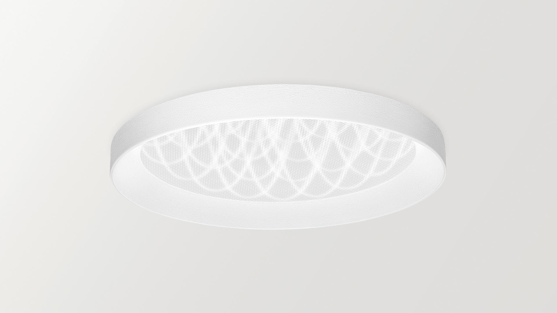 STRAM PRISMATIC Recessed LED ceiling lamp