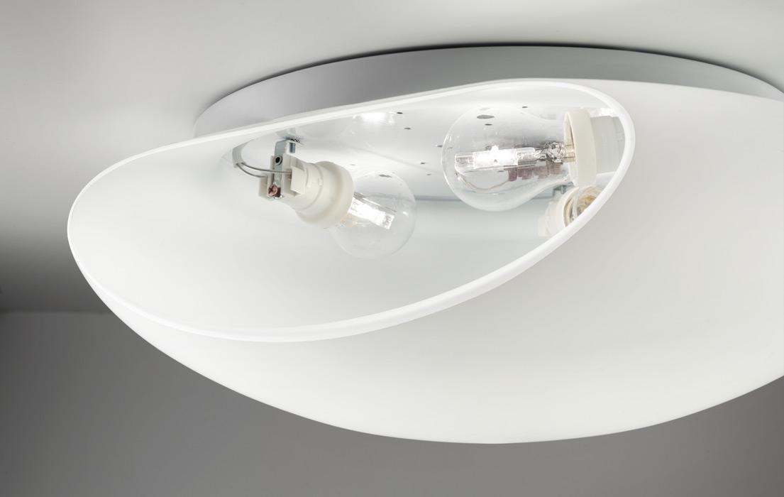 BIANCA PP/PL Glass wall lamp / ceiling lamp