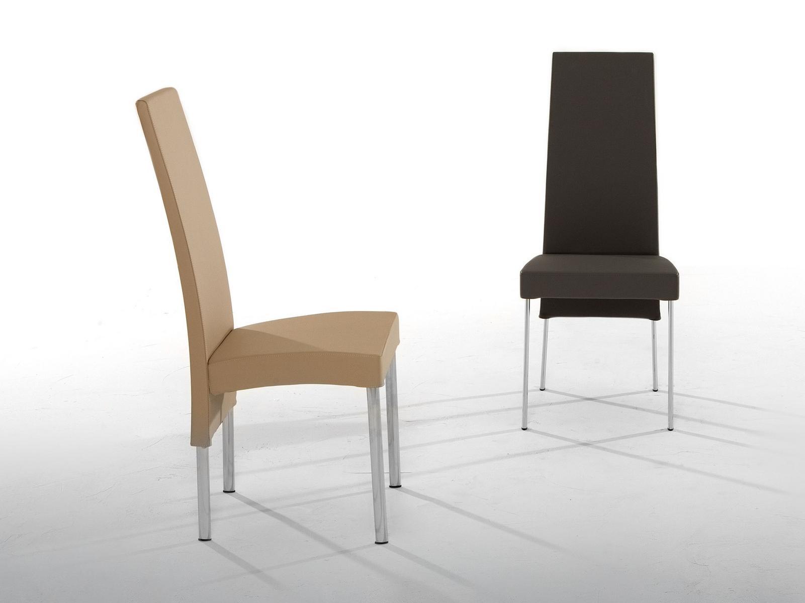 CHARONNE Upholstered leather chair