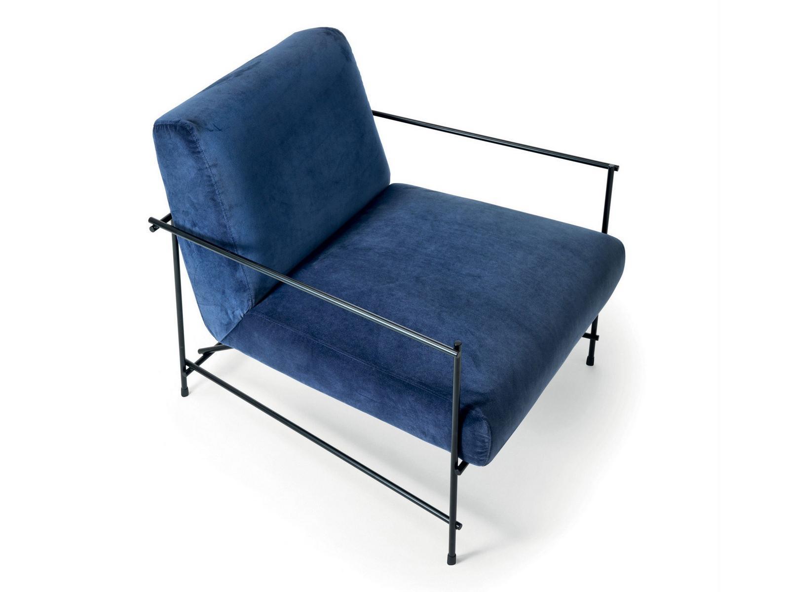 KYO Upholstered armchair with armrests