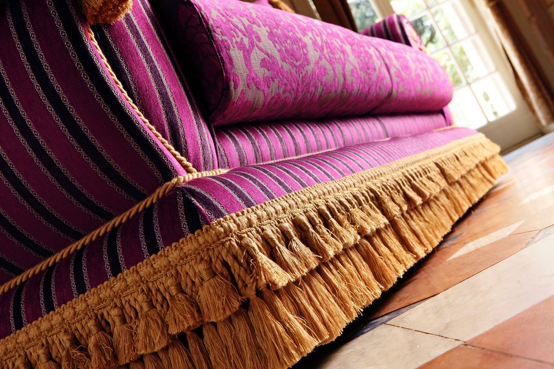 PRINCE 3 seater fabric sofa