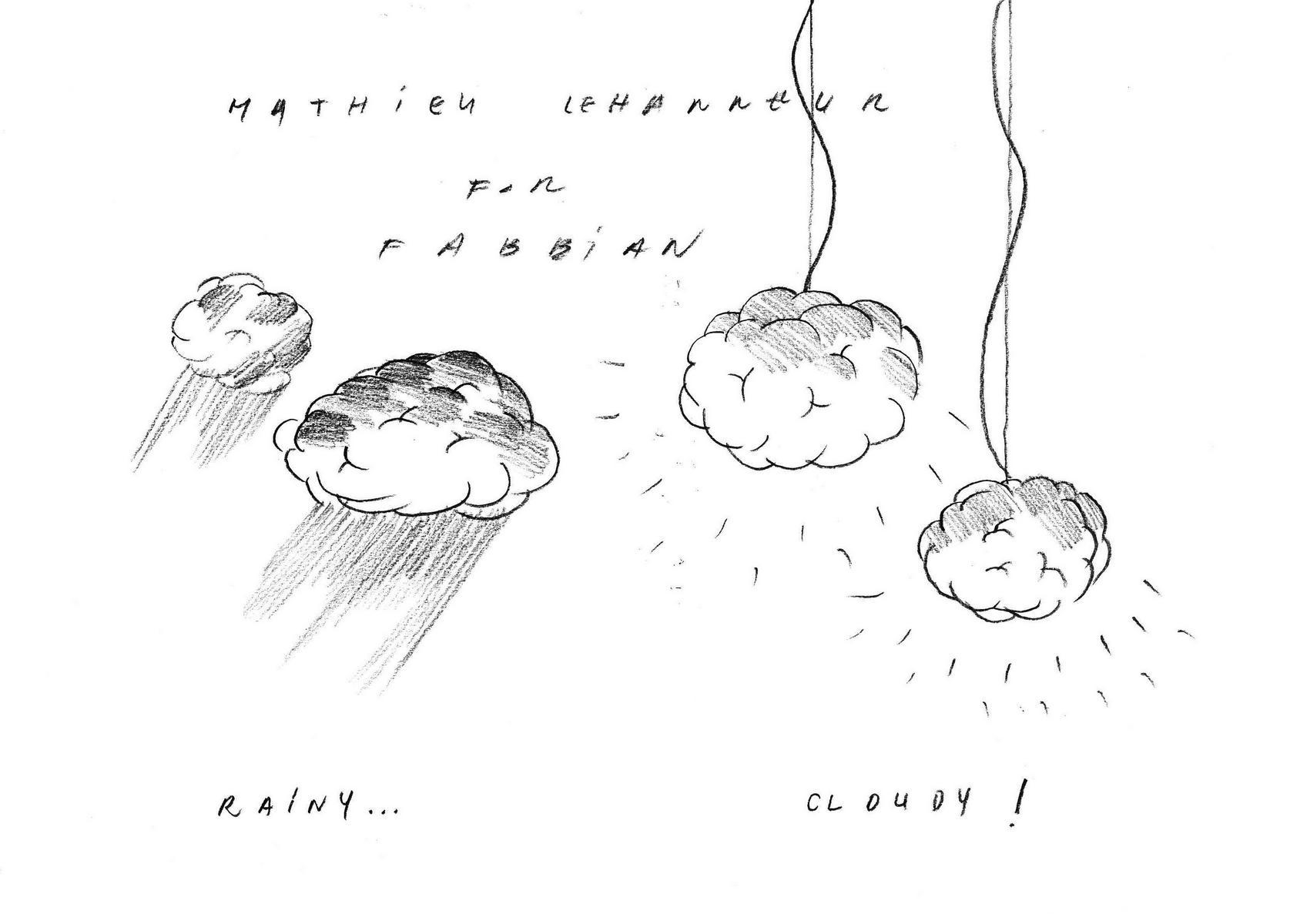 CLOUDY Glass ceiling light