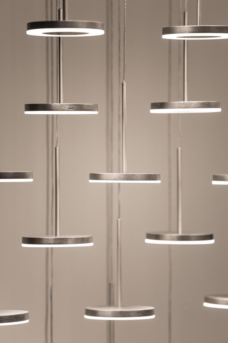 BELLA LED die cast aluminium pendant lamp