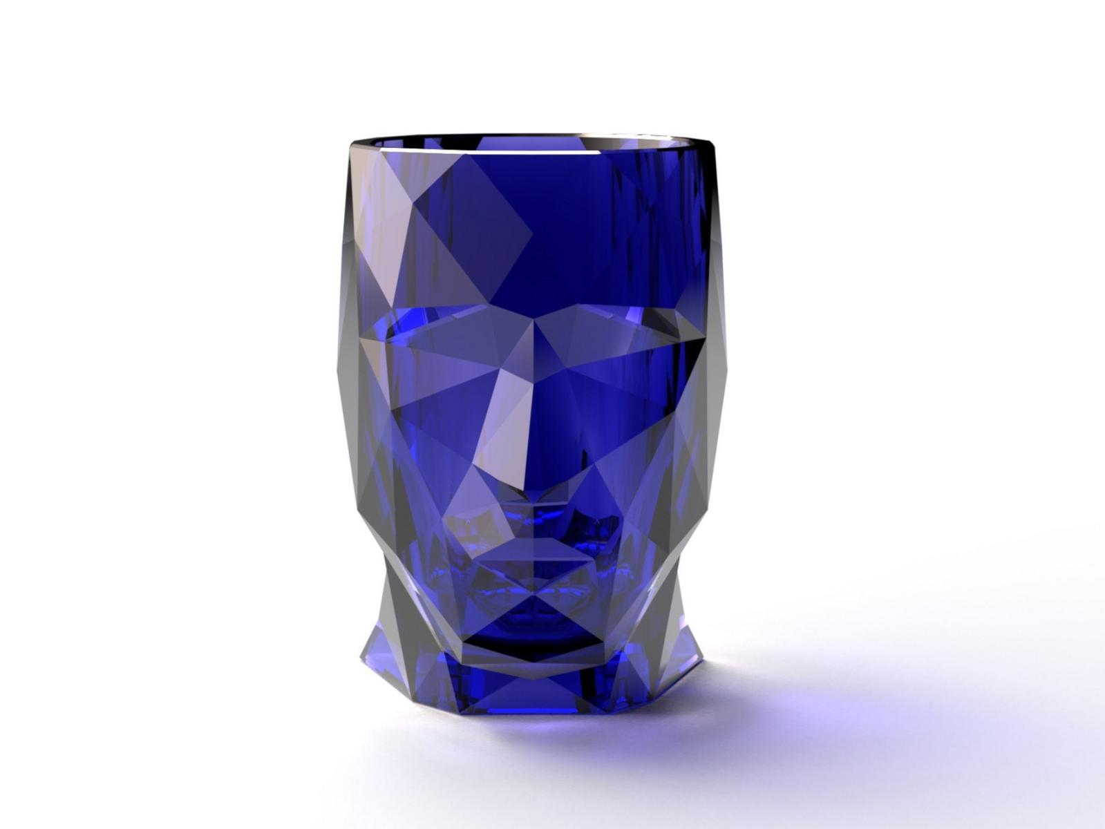 ADAN NANO GLOSSY Polycarbonate vase