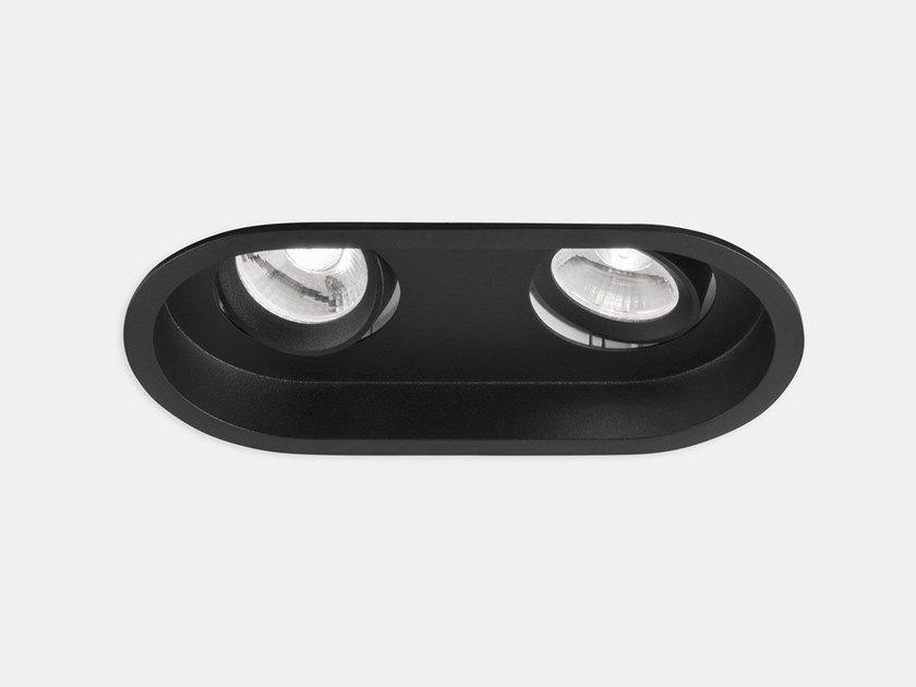 PLAY DECO AG42 LED adjustable recessed aluminium spotlight