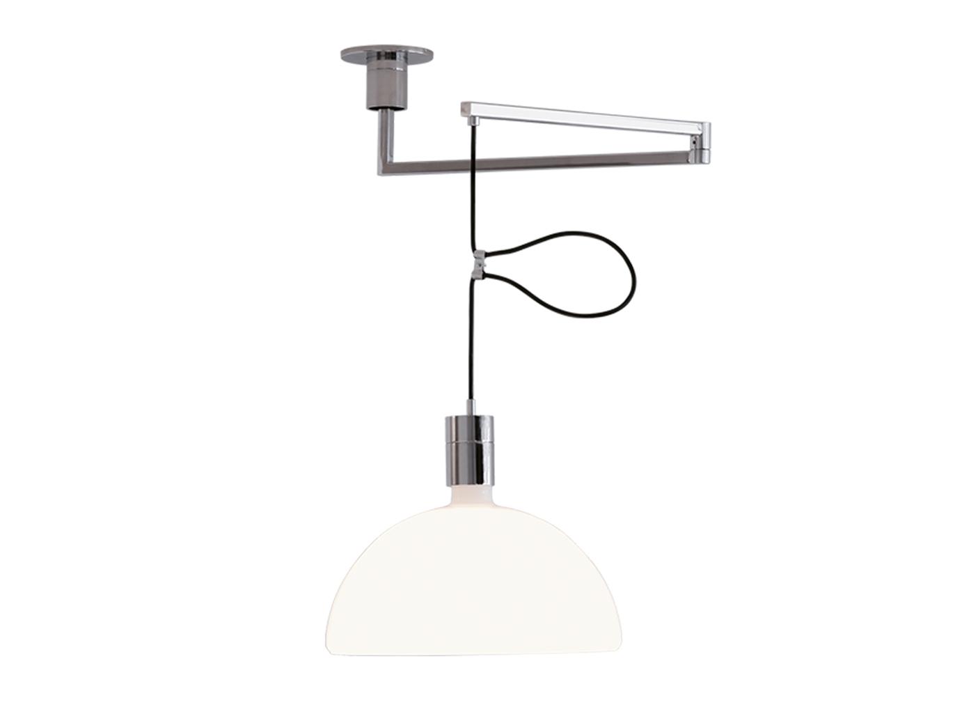 AS41C Swivel opal glass pendant lamp