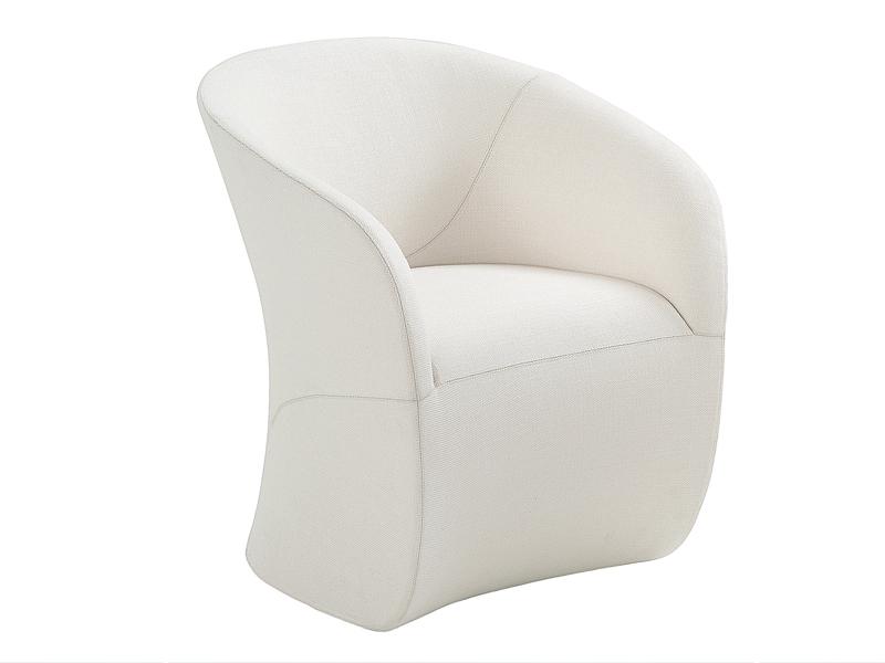 CALLA Upholstered easy chair with armrests