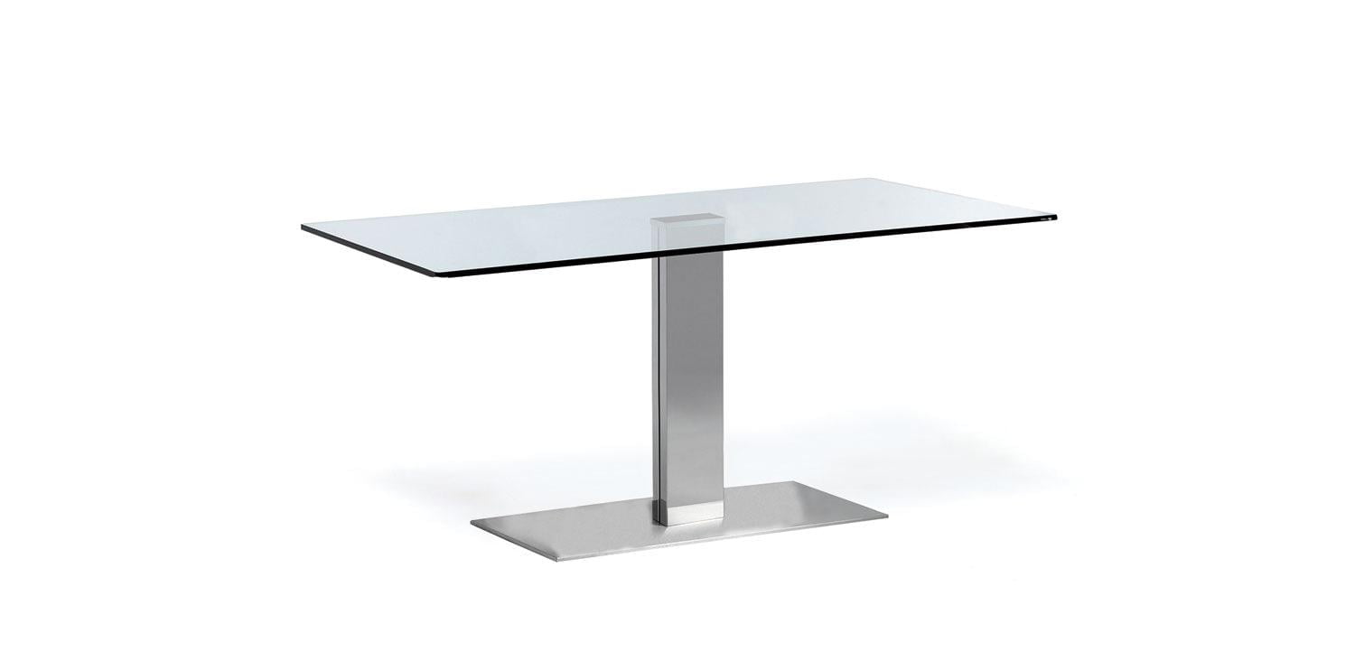 ELVIS Rectangular metal table
