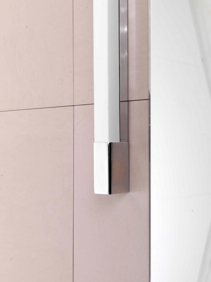 ROMANO LED wall lamp in aluminum and polycarbonate