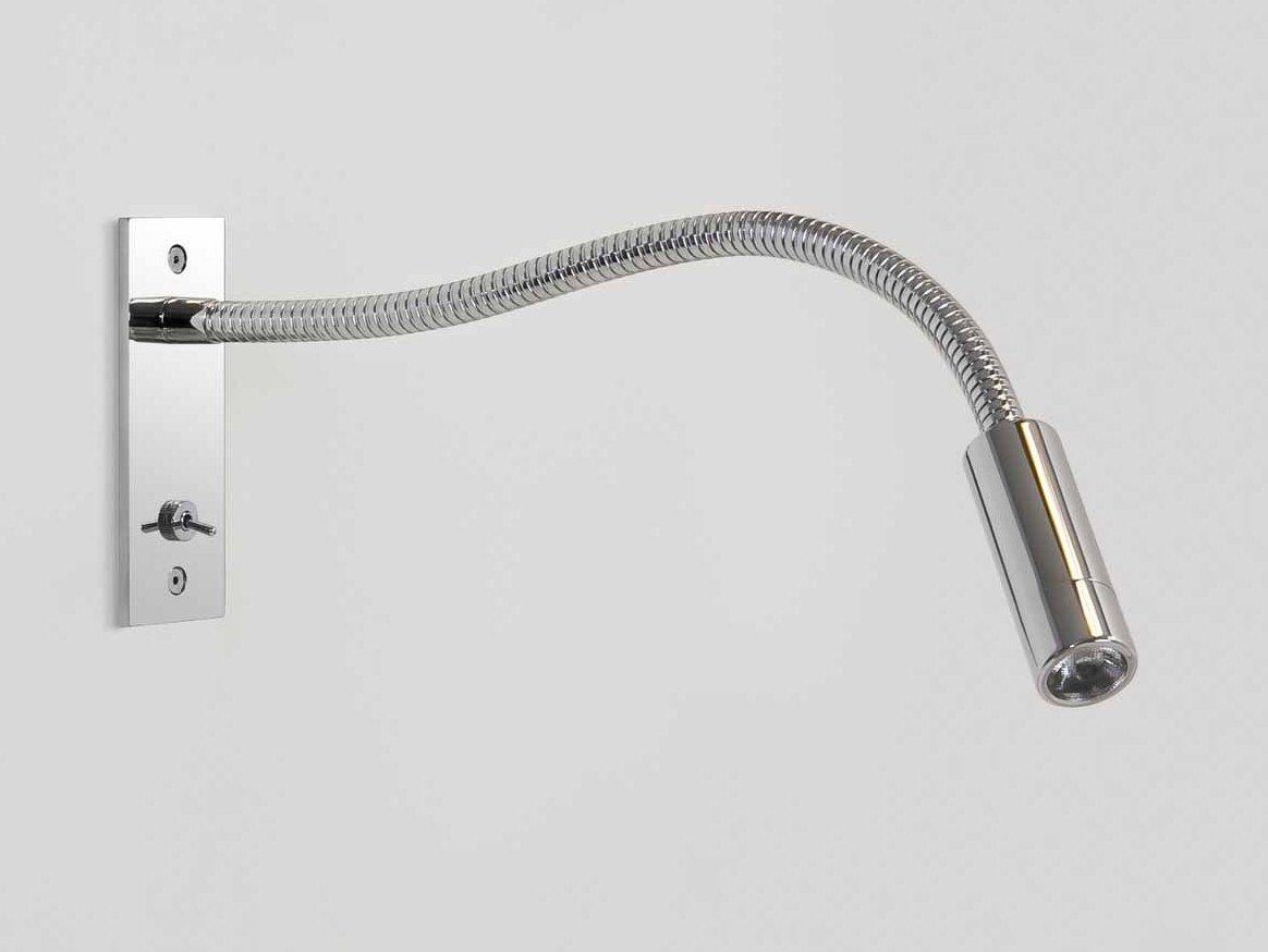LEO LED adjustable steel reading lamp