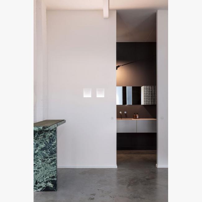 GYN W LED recessed wall lamp