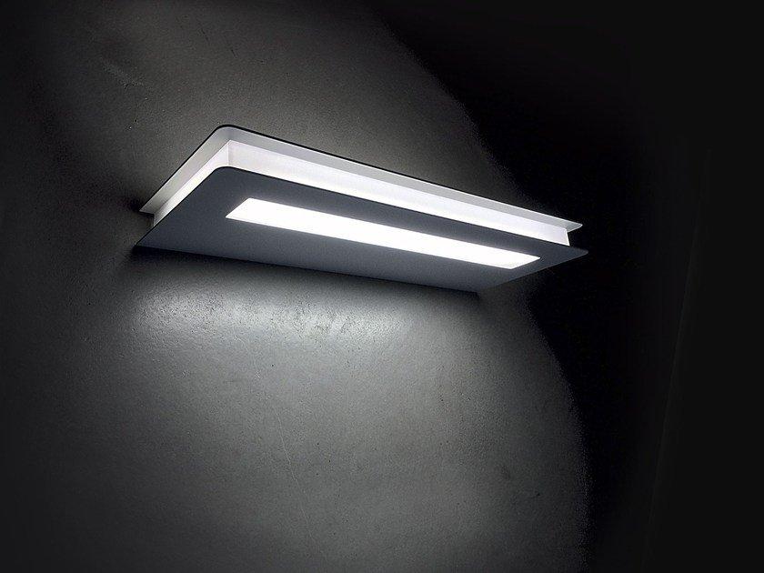 FLAT LED metal wall lamp