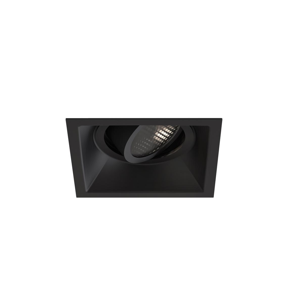 MINIMA SQUARE ADJUSTABLE FIRE-RATED LED metal spotlight