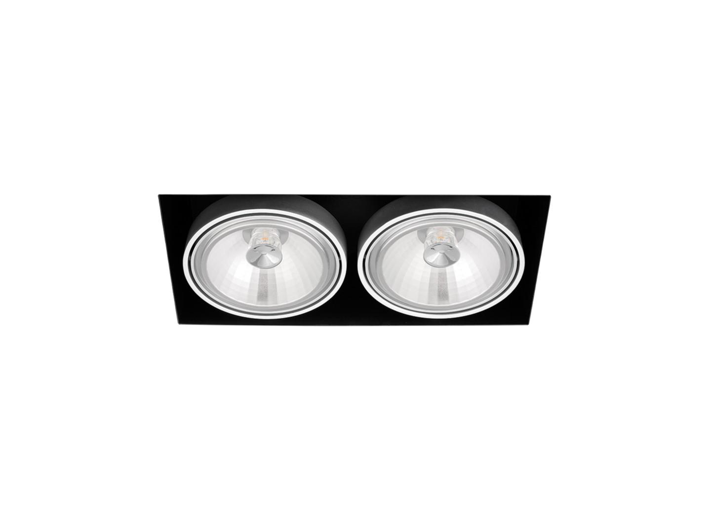 ORBITAL TRIMLESS 2 QR-111 LED recessed aluminium spotlight