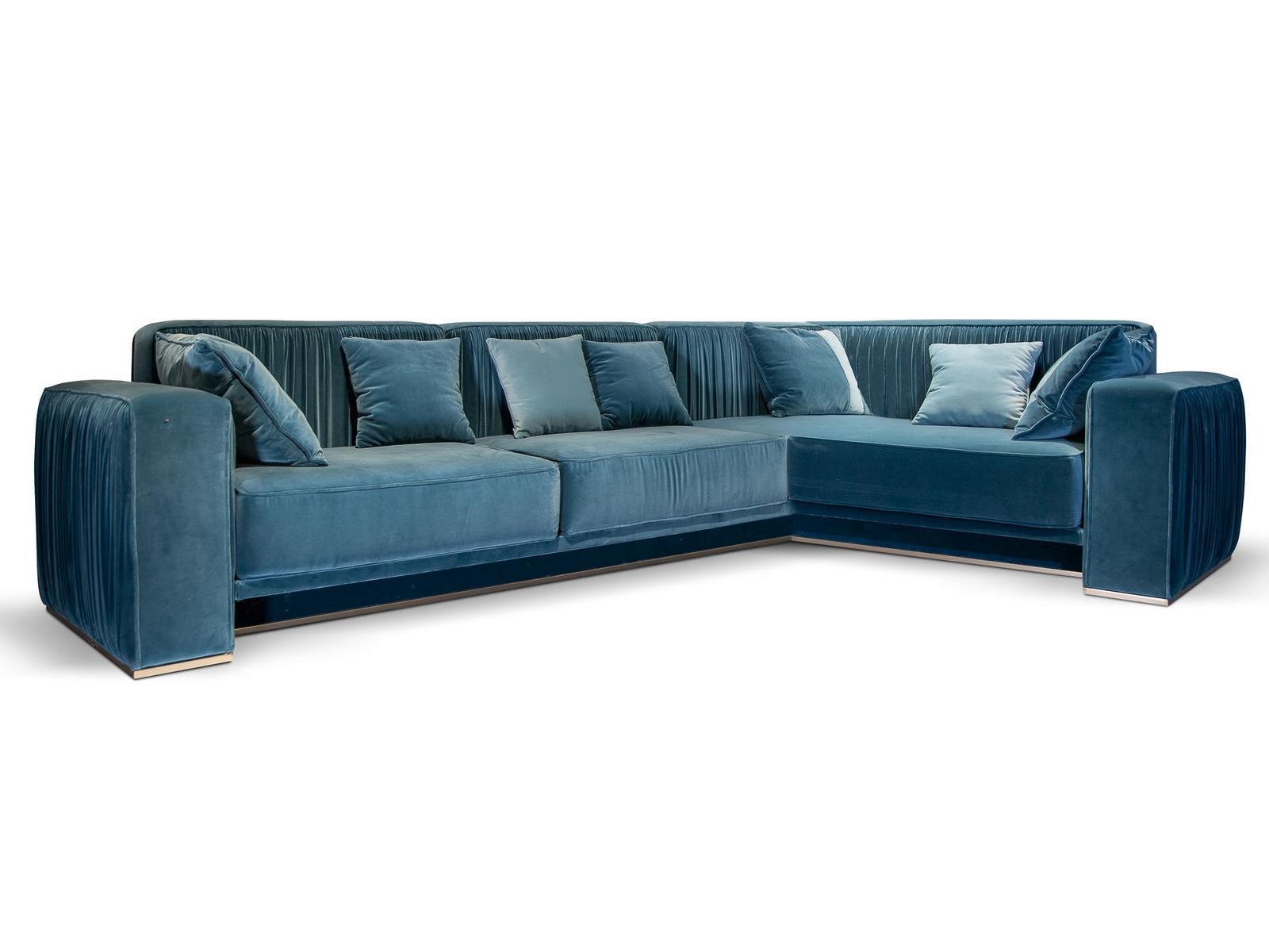 HERBIN Corner fabric sofa