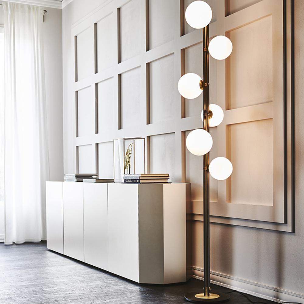 PLANETA Glass pendant lamp
