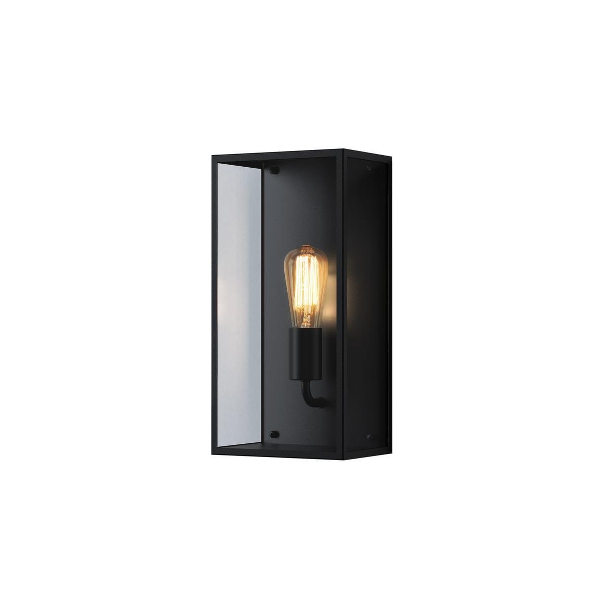 MESSINA 200 LED Glass and Stainless Steel Outdoor wall Lamp