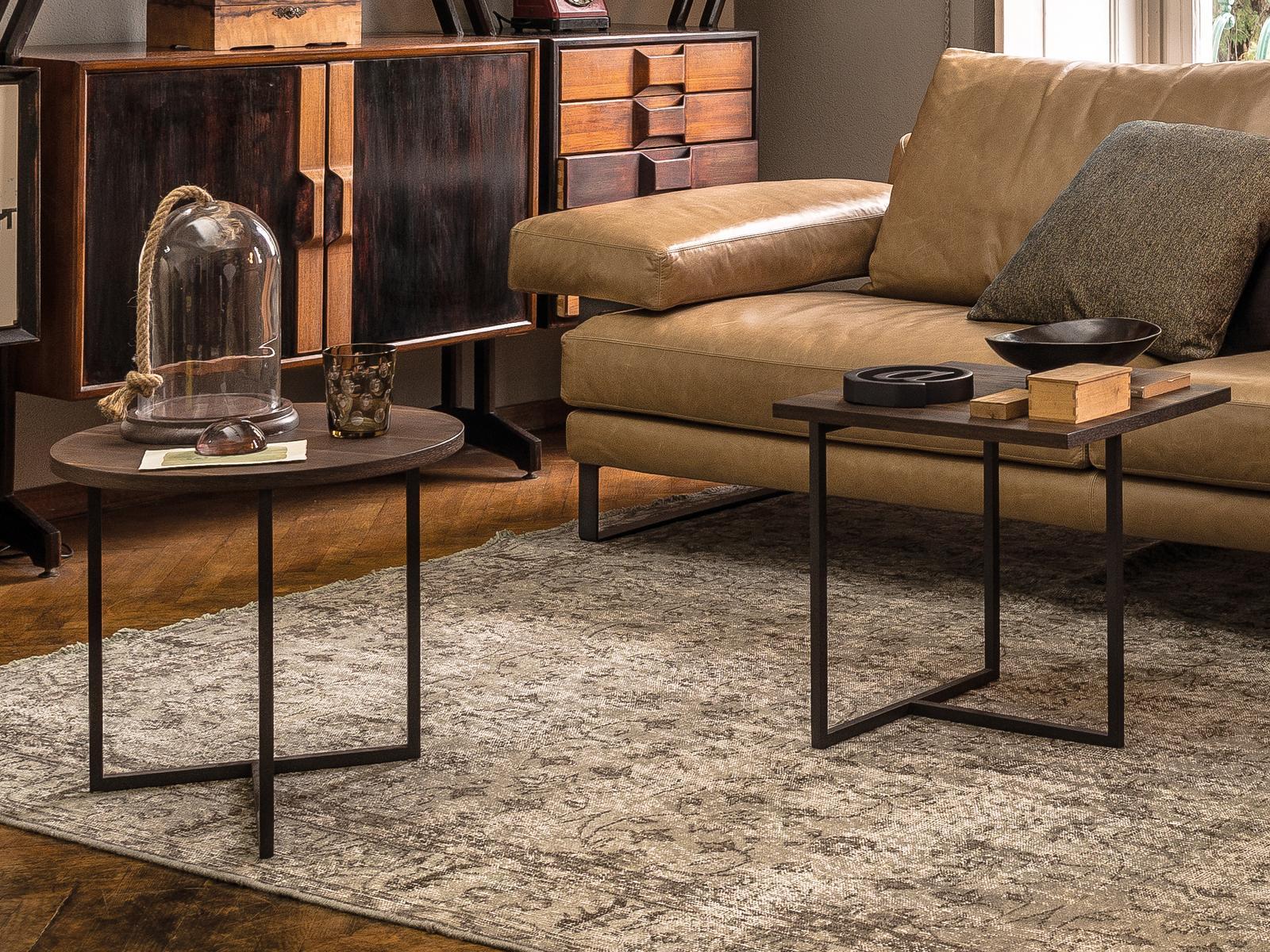 ARMONIA Round Sucupira coffee table
