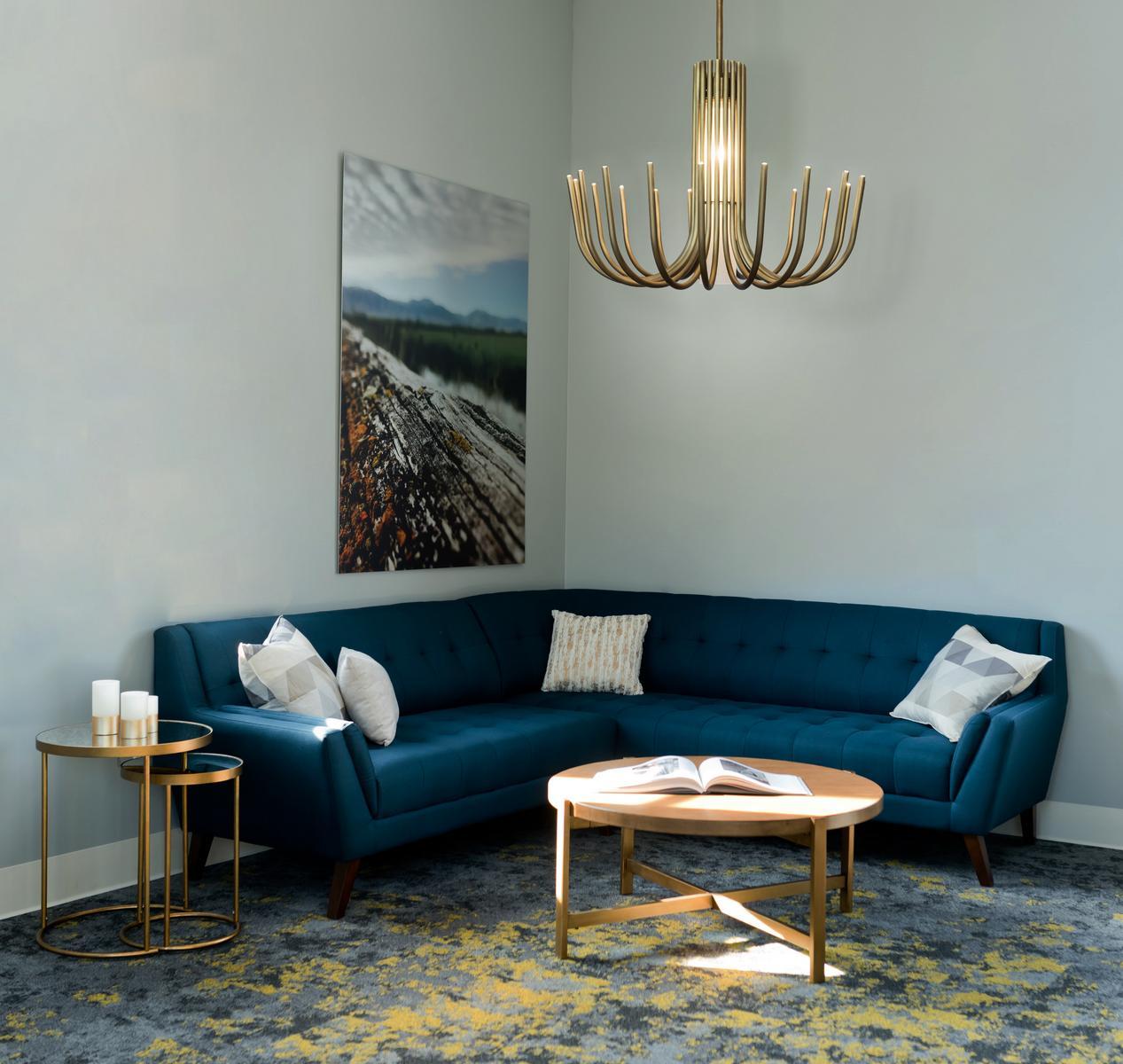 STARDUST LARGE LED metal chandelier