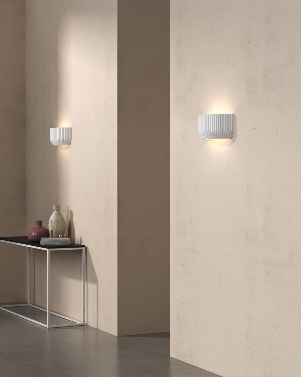 BLEND Contemporary style LED direct-indirect light plaster wall light
