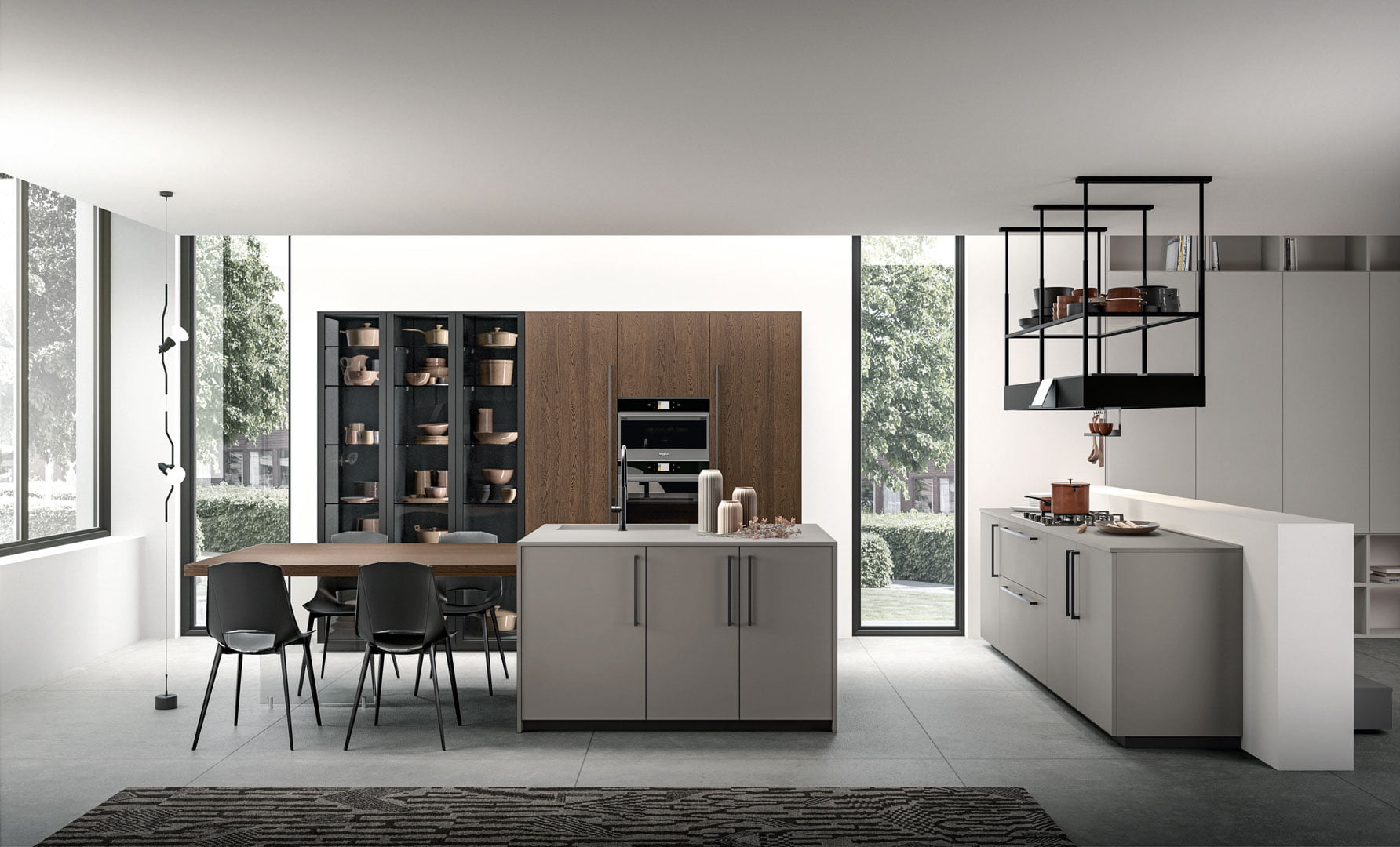 IMMAGINA WOOD Melamine kitchen