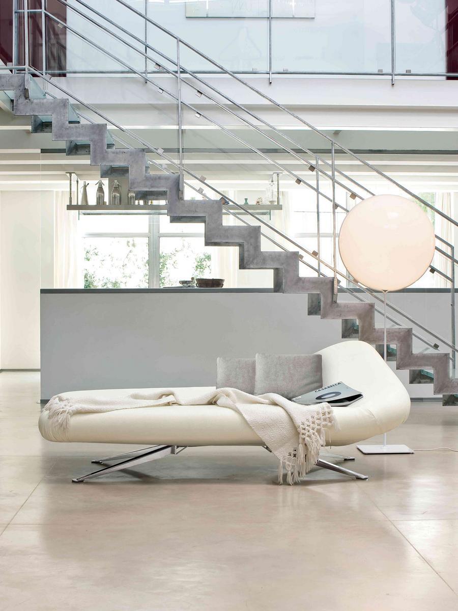 PAPILLON Upholstered fabric day bed