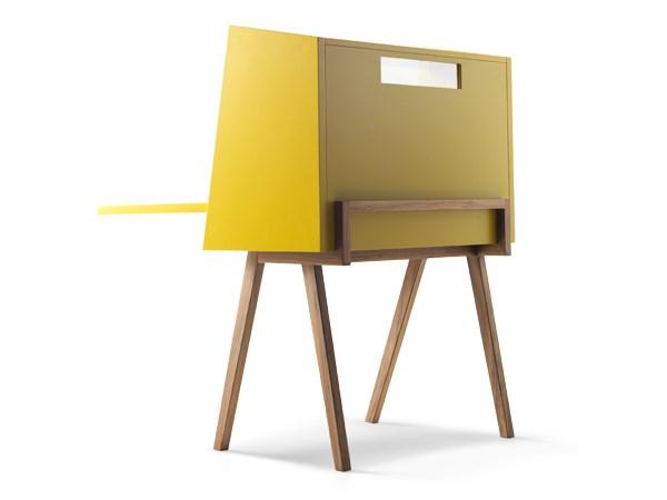 HEMINGWAY Secretary desk with drawers