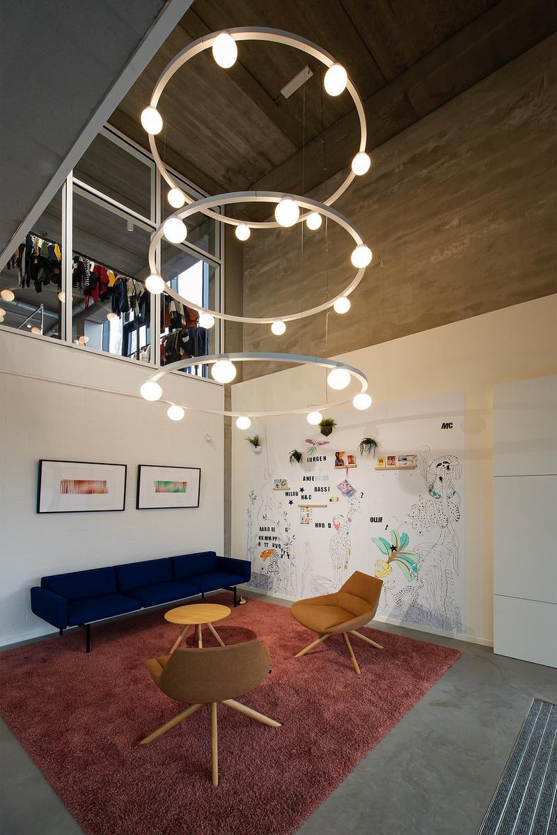 BALLZZZ LED glass and aluminium pendant lamp