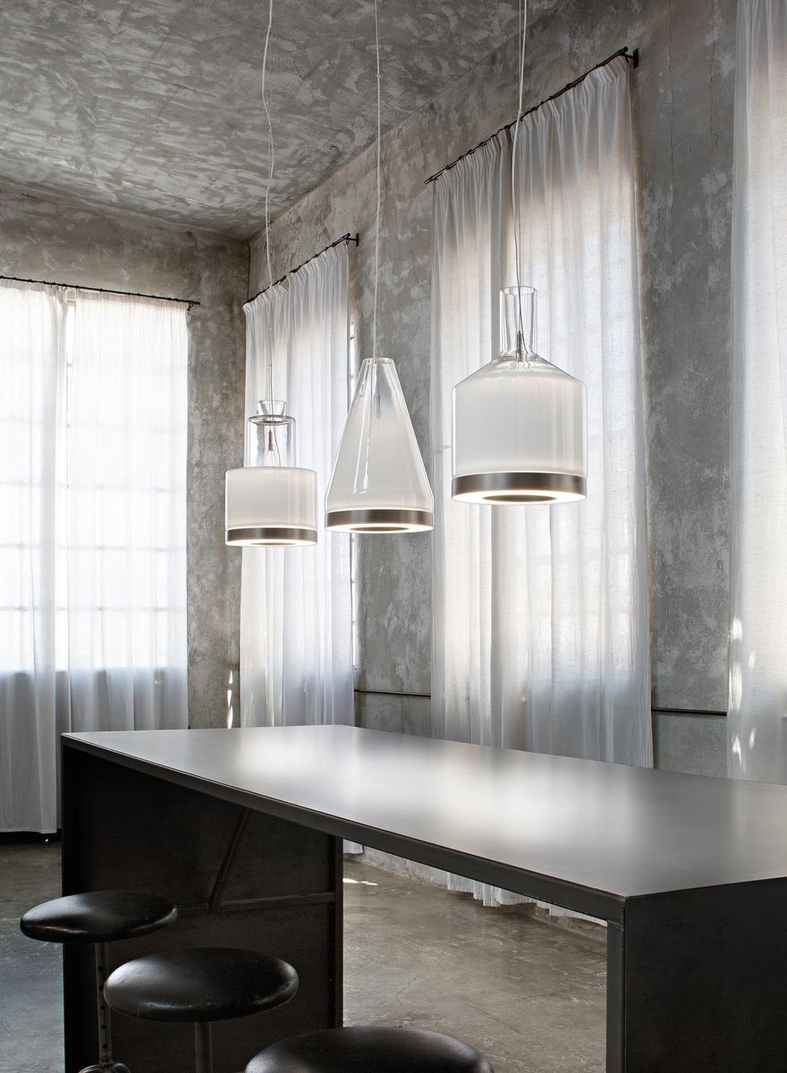 MEDEA SP2 LED direct light glass pendant lamp