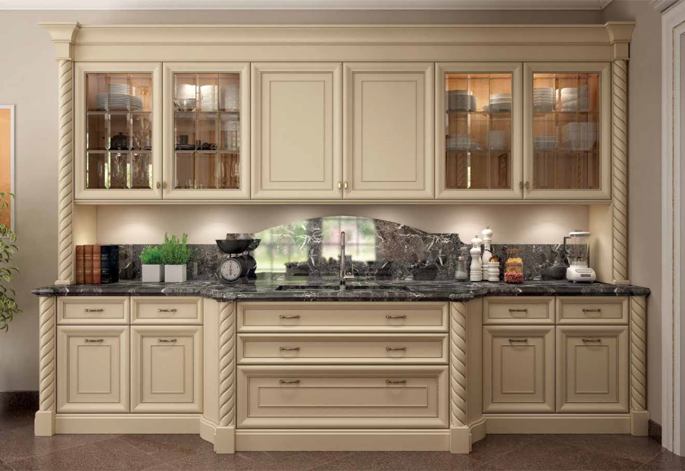 PARIS Wood kitchen