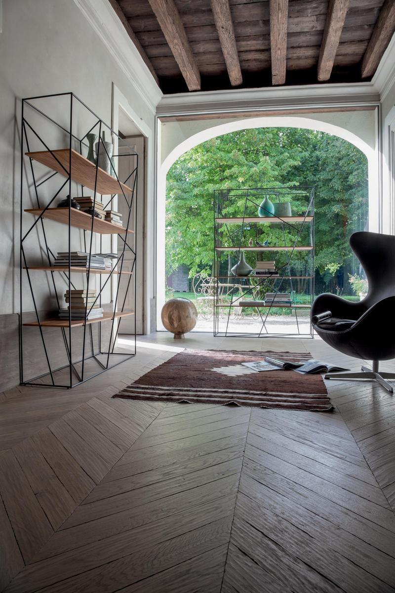 NAVIGLIO Open double-sided divider bookcase