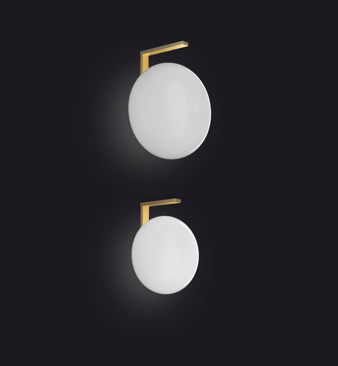 ALBA 174 / 194 Direct light blown glass wall lamp