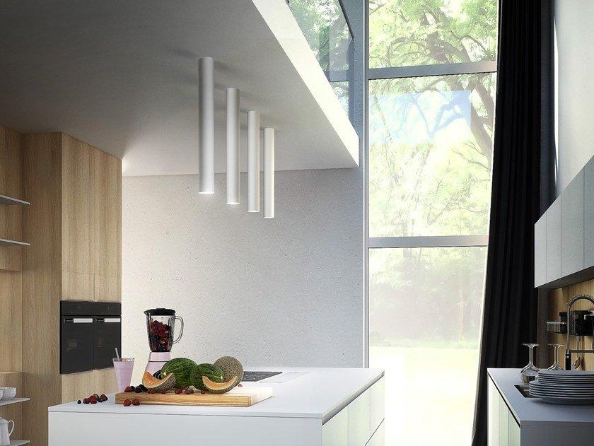 TO BE LED extruded aluminium ceiling lamp