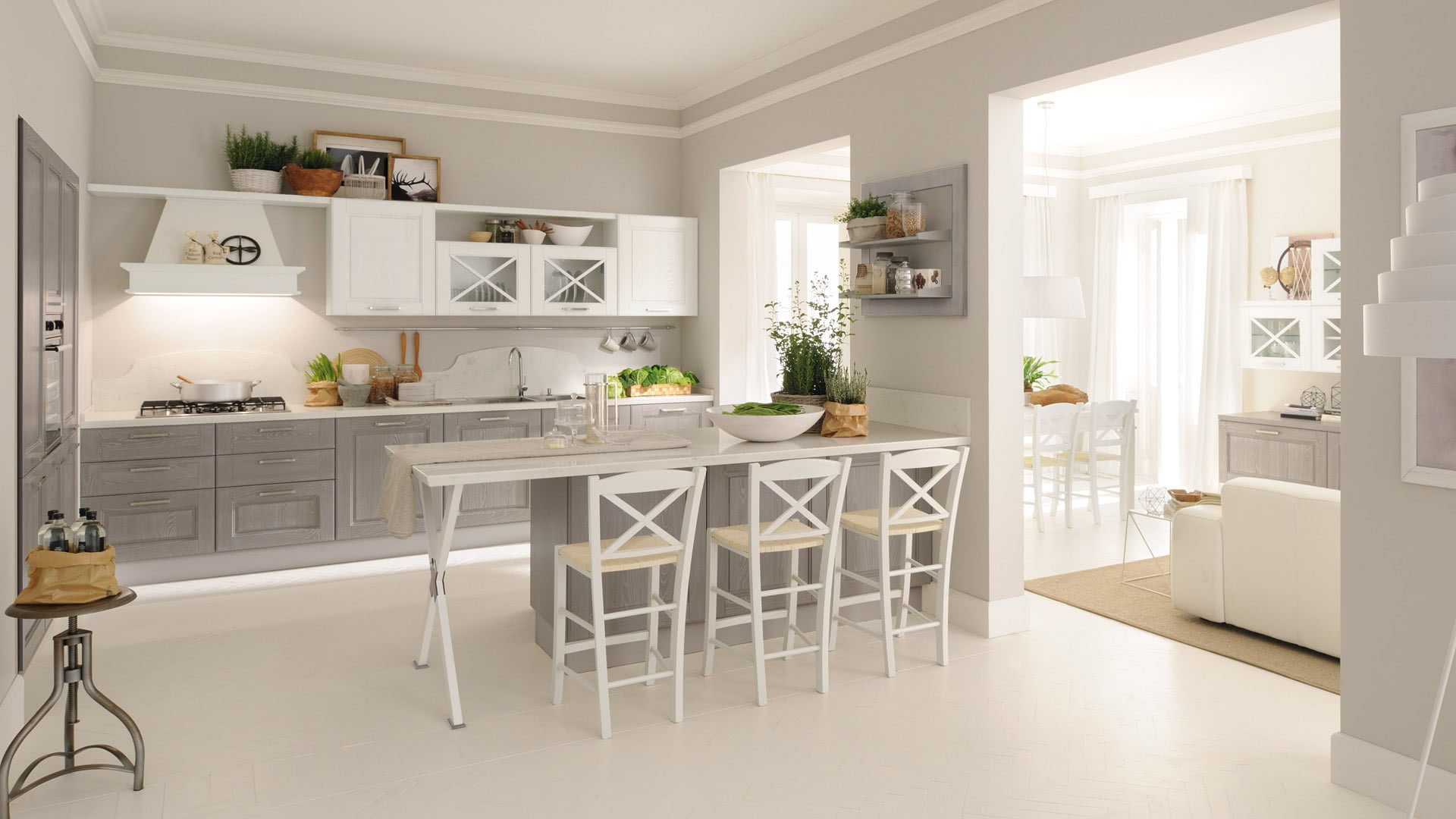 AGNESE Wood kitchen