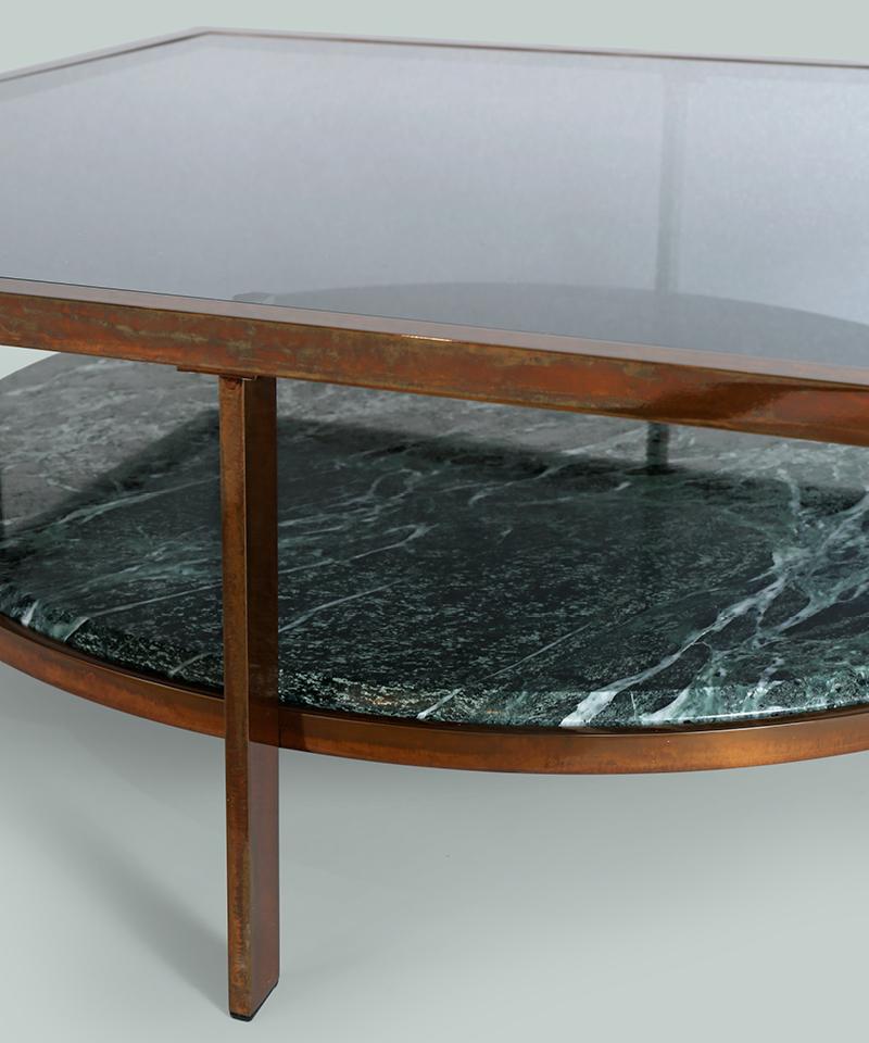 PAUL Square crystal coffee table